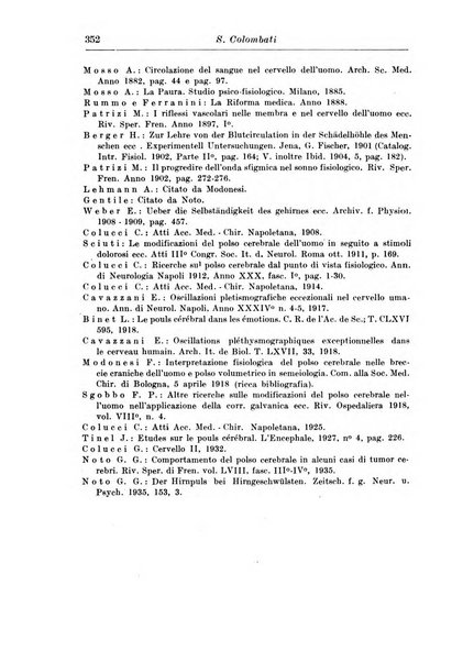 Neopsichiatria rassegna di psichiatria, neurologia, endocrinologia