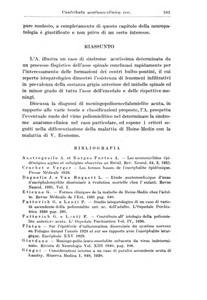 Neopsichiatria rassegna di psichiatria, neurologia, endocrinologia