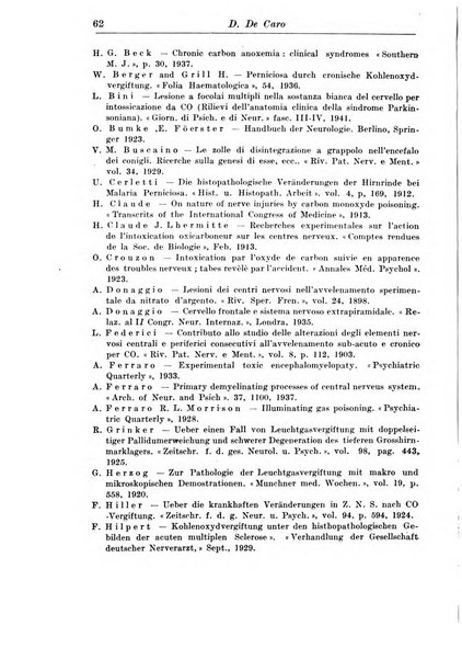 Neopsichiatria rassegna di psichiatria, neurologia, endocrinologia