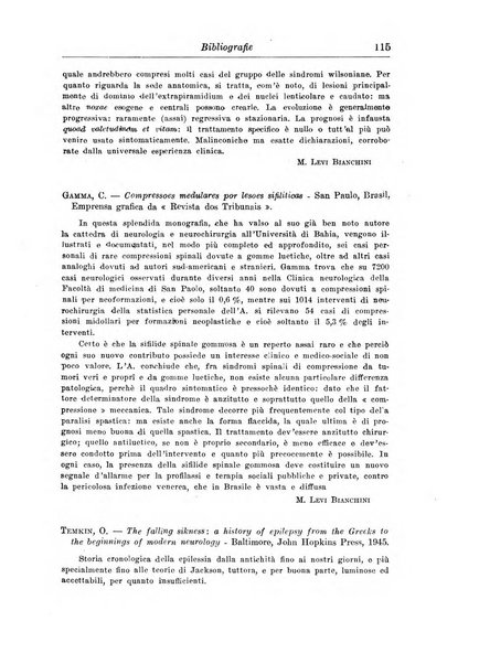 Neopsichiatria rassegna di psichiatria, neurologia, endocrinologia