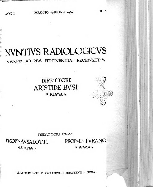 Nuntius radiologicus scripta ad rem pertinentia recenset