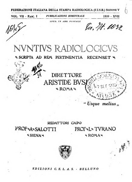 Nuntius radiologicus scripta ad rem pertinentia recenset