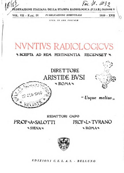 Nuntius radiologicus scripta ad rem pertinentia recenset