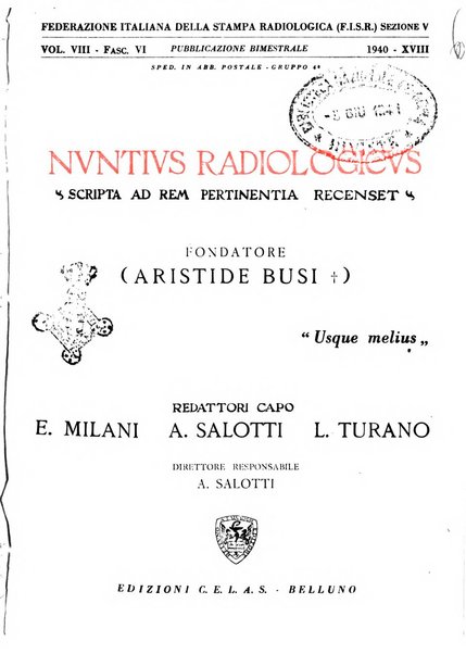 Nuntius radiologicus scripta ad rem pertinentia recenset