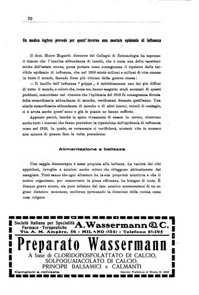 Nuova medicina italica rivista di medicina, scienze affini e problemi professionali