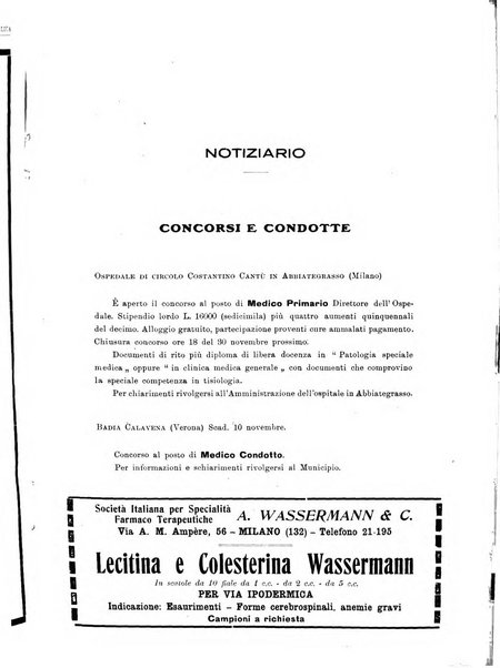 Nuova medicina italica rivista di medicina, scienze affini e problemi professionali