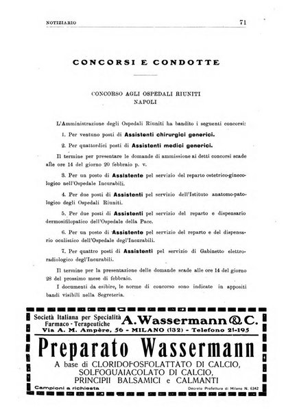 Nuova medicina italica rivista di medicina, scienze affini e problemi professionali