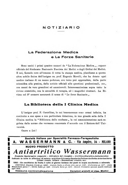 Nuova medicina italica rivista di medicina, scienze affini e problemi professionali