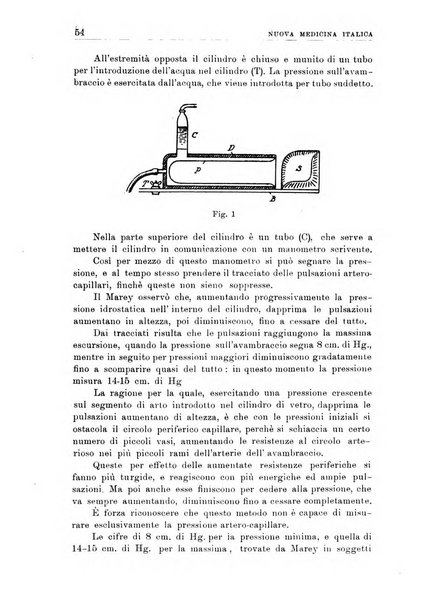 Nuova medicina italica rivista di medicina, scienze affini e problemi professionali