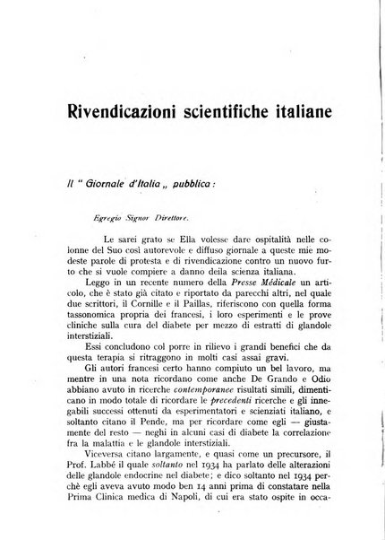 Nuova medicina italica rivista di medicina, scienze affini e problemi professionali