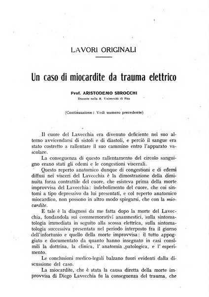 Nuova medicina italica rivista di medicina, scienze affini e problemi professionali