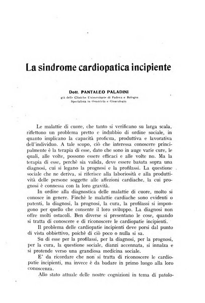 Nuova medicina italica rivista di medicina, scienze affini e problemi professionali