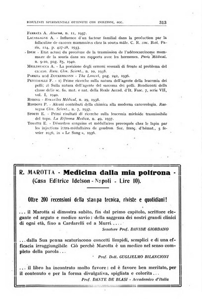 Nuova medicina italica rivista di medicina, scienze affini e problemi professionali