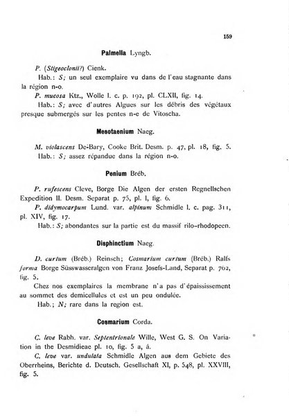 La nuova Notarisia rassegna trimestrale consacrata allo studio delle alghe