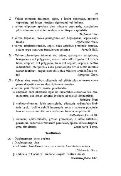 La nuova Notarisia rassegna trimestrale consacrata allo studio delle alghe