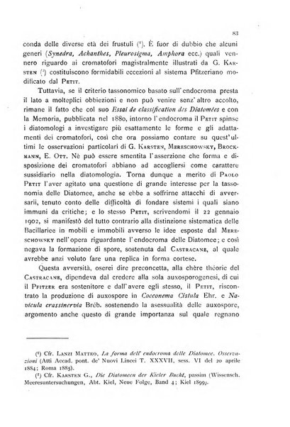 La nuova Notarisia rassegna trimestrale consacrata allo studio delle alghe