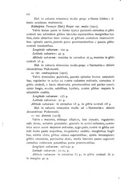 La nuova Notarisia rassegna trimestrale consacrata allo studio delle alghe