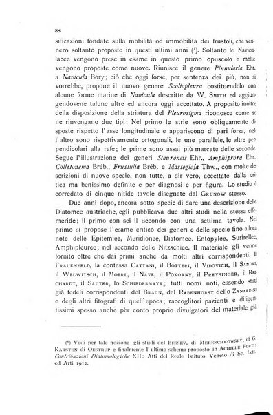 La nuova Notarisia rassegna trimestrale consacrata allo studio delle alghe