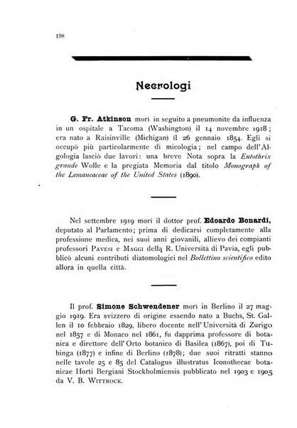 La nuova Notarisia rassegna trimestrale consacrata allo studio delle alghe