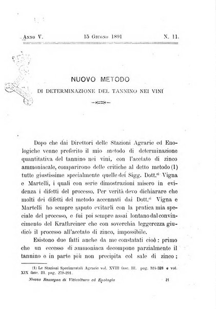 Nuova rassegna di viticoltura ed enologia della Regia scuola di Conegliano