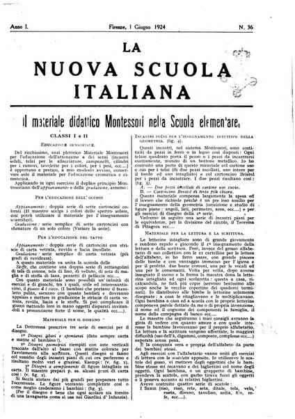 La nuova scuola italiana rivista magistrale settimanale