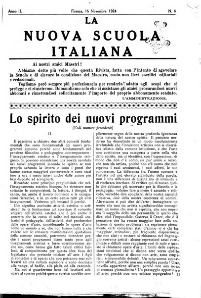 La nuova scuola italiana rivista magistrale settimanale