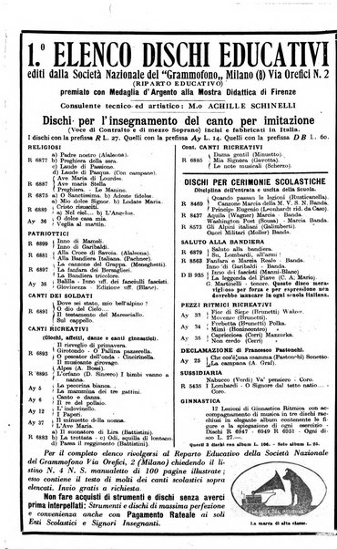 La nuova scuola italiana rivista magistrale settimanale