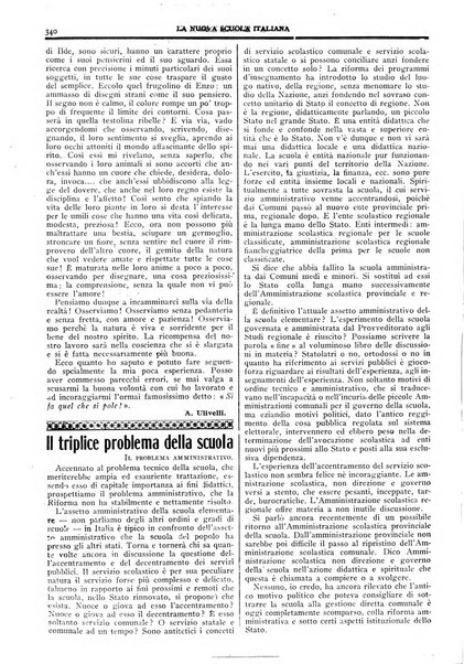 La nuova scuola italiana rivista magistrale settimanale