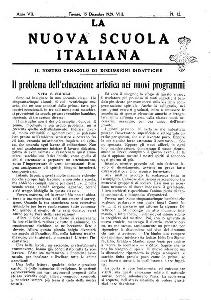 La nuova scuola italiana rivista magistrale settimanale