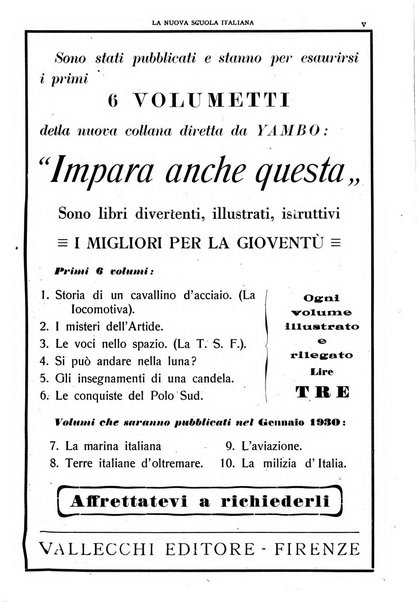 La nuova scuola italiana rivista magistrale settimanale