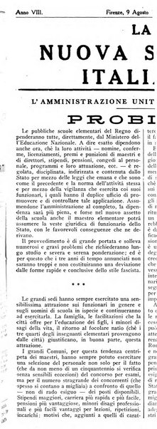 La nuova scuola italiana rivista magistrale settimanale