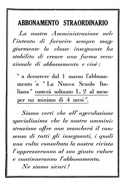 La nuova scuola italiana rivista magistrale settimanale