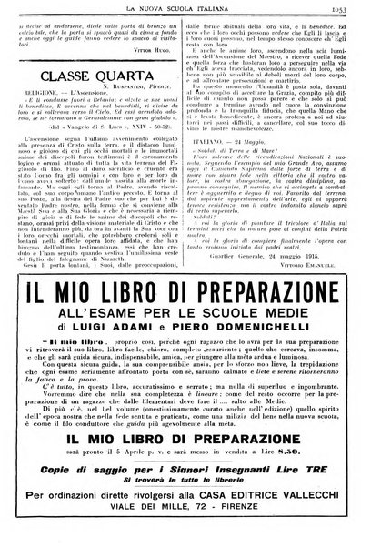 La nuova scuola italiana rivista magistrale settimanale