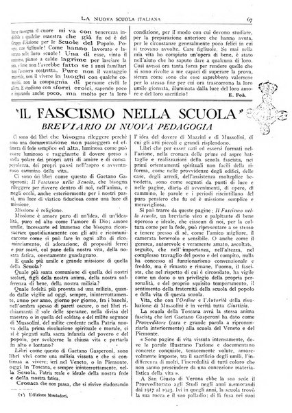 La nuova scuola italiana rivista magistrale settimanale