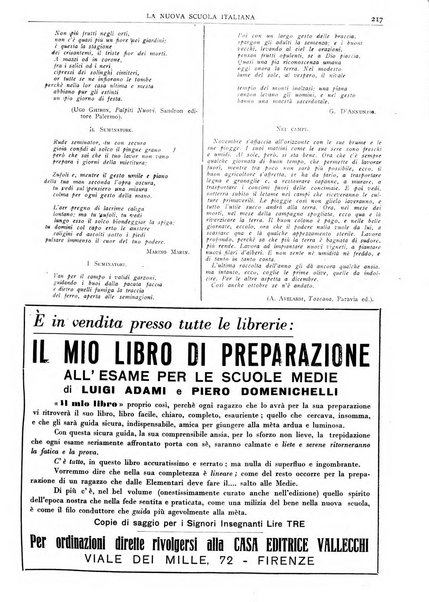 La nuova scuola italiana rivista magistrale settimanale