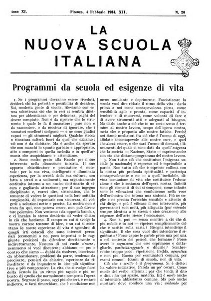 La nuova scuola italiana rivista magistrale settimanale