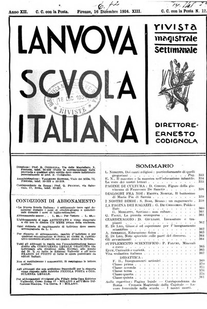 La nuova scuola italiana rivista magistrale settimanale