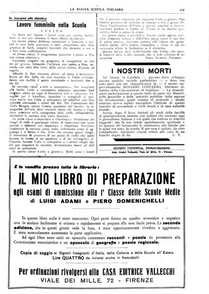 La nuova scuola italiana rivista magistrale settimanale