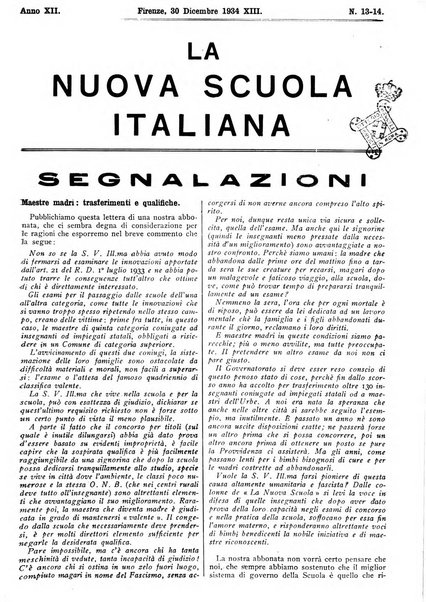 La nuova scuola italiana rivista magistrale settimanale