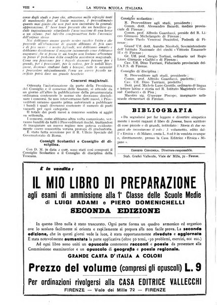 La nuova scuola italiana rivista magistrale settimanale