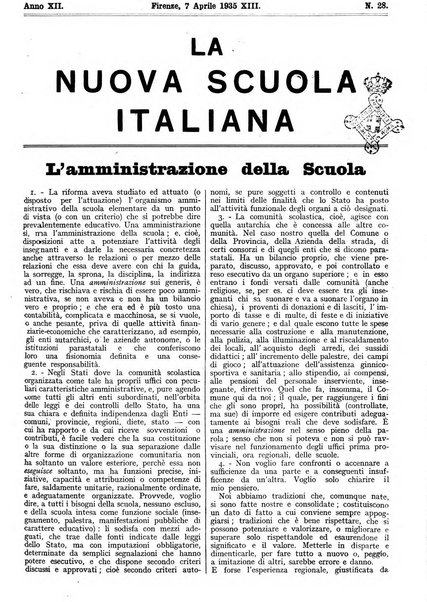 La nuova scuola italiana rivista magistrale settimanale