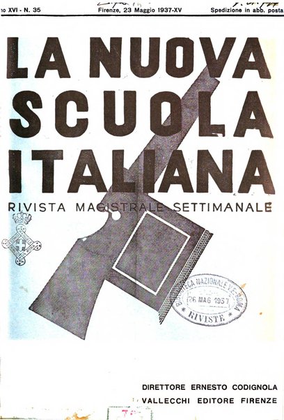 La nuova scuola italiana rivista magistrale settimanale