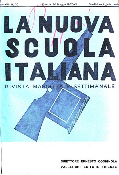 La nuova scuola italiana rivista magistrale settimanale