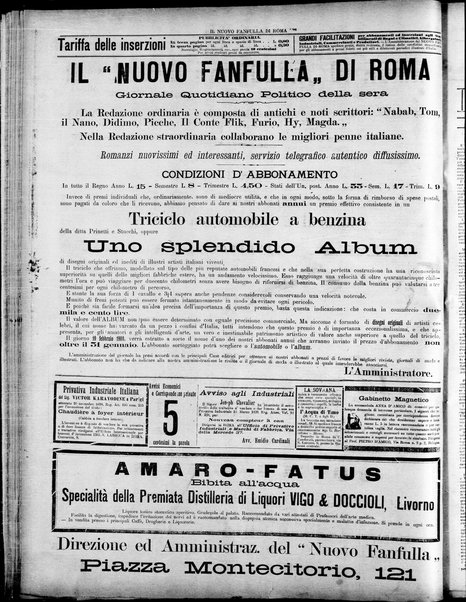 Il nuovo fanfulla di Roma