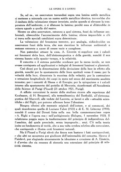 Le opere e i giorni rassegna mensile di politica, lettere, arti, etc