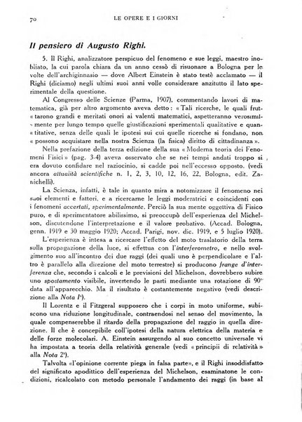 Le opere e i giorni rassegna mensile di politica, lettere, arti, etc