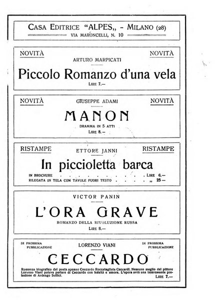 Le opere e i giorni rassegna mensile di politica, lettere, arti, etc