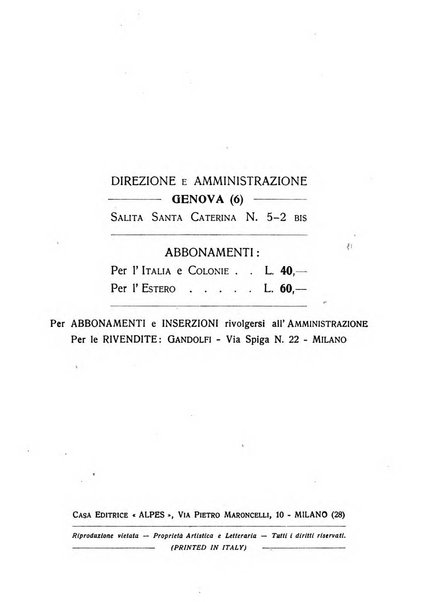 Le opere e i giorni rassegna mensile di politica, lettere, arti, etc