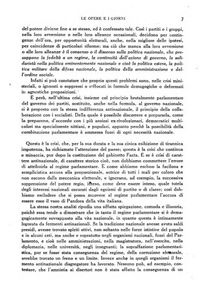 Le opere e i giorni rassegna mensile di politica, lettere, arti, etc