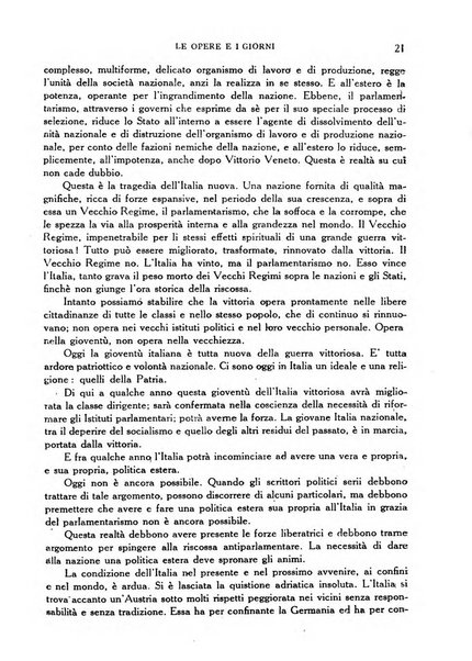 Le opere e i giorni rassegna mensile di politica, lettere, arti, etc